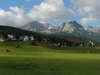 Montenegro - Crna Gora - Durmitor national park: village on the edge of the forest - photo by J.Kaman