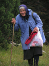 Montenegro - Crna Gora - Durmitor mountains: shepherdess - photo by J.Kaman