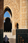 Casablanca, Morocco / Maroc: Hassan II Mosque - insight - photo by M.Torres