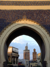 Morocco / Maroc - Fez: Bab Boujeloud (photo by J.Kaman)