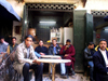 Morocco / Maroc - Fez: street cafe (photo by J.Kaman)