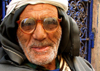 Morocco / Maroc - Mogador / Essaouira: old man with thick glasses (photo by J.Kaman)