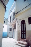 Morocco / Maroc - Tangier / Tanger: faades in the Medina