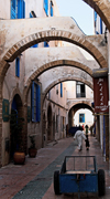 Morocco - Essaouira: arches in the mdeina - photo by M.Ricci