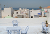 Asilah / Arzila, Morocco - house terraces facing the sea - photo by Sandia