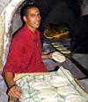 Marrakesh - Morocco: bakery - oven and baker - photo by Sandia