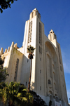 Casablanca, Morocco: Cathdrale du Sacr-Cur - mixture of Gothic and Art Deco styles by architect Paul Tournon - photo by M.Torres