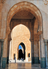 Casablanca, Morocco: Hassan II mosque - arches - photo by M.Torres