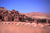 Morocco / Maroc - Ait Benhaddou: walls - fortified city - photo by F.Rigaud