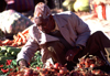 Morocco / Maroc - Ouarzazate: onions at the souk (photo by F.Rigaud)