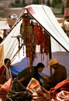 Morocco / Maroc - Imilchil: tent in the market - photo by F.Rigaud