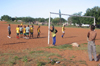 Marracuene, Mozambique: dispute at a soccer match / discusso num jogo de futebol - photo by Lars Gewalli