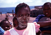 Ilha de Moambique / Mozambique island: mascara de musiro - mulher macua - musiro facial mask - photo by F.Rigaud