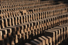 Myanmar - Bagan: drying in the sun - production of clay bricks - industry - Asia - photo by W.Allgwer - Die Verwendung des Ziegels lsst sich in Vorderasien und auf dem indischen Subkontinent bis ber fnftausend Jahre zurckverfolgen und gebrannte Lehms