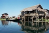 Myanmar / Burma - Inle Lake: house on the water - house on stilts (photo by J.Kaman)