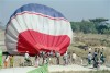 Myanmar / Burma - Inle Lake: a baloon lands in the fields (photo by J.Kaman)