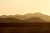 Namibia: Layered Mountains at Dusk, Skeleton Coast - photo by B.Cain