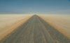 Namibia: Namib desert: endless road - photo by J.Banks