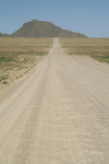 Namibia: heading to the hills - dirt road - photo by J.Banks