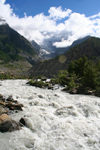 Annapurna region, Nepal: rapids - Kali Gandaki river - photo by M.Wright
