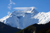 Annapurna region, Nepal: peak with halo - photo by M.Wright