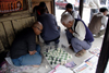 Kathmandu, Nepal: men playing chess in the streets - photo by G.Koelman