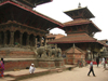 Nepal - Kathmandu: Durbar Square - palace - Hanuman Dhoka - pagoda buildings - UNESCO World heritage site - photo by M.Samper