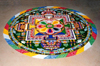 Nepal - Kathmandu: Buddhist mandala - circle in Sanskrit -geometric pattern which represents the cosmos metaphysically - photo by J.Kaman
