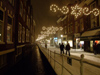 Netherlands - Delft: Oude Langendijk - Chistmas lights by the canal (photo by M.Bergsma)