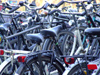 The Hague: bicycles - Loads of bikes in front of Den Haag Central Station (photo by M.Bergsma)