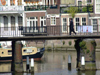 Netherlands - South Holland - Dordrecht - foot bridge - Voorstraat-north harbor - photo by M.Bergsma