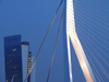 Netherlands - Rotterdam / RTM (Zuid-Holland): Rotjeknor - Erasmus bridge and KPN tower / Erasmus Brug (photo by M.Bergsma)
