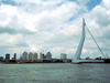 Netherlands - Rotterdam / RTM (Zuid-Holland): Rotjeknor - Erasmus bridge / Erasmus Brug - designed by Ben Van Berkel and Freek Loos with UN Studio (photo by M.Bergsma)