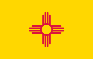 New Mexico flag - United States of America / Estados Unidos / Etats Unis / EE.UU / EUA / USA