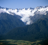 New Zealand - South island: Franz Josef Glacier - in the distance - Westland National Park - photo by Air West Coast