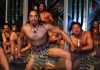 New Zealand - North island - Wellington: Maori men perform haka (photographer R.Eime)