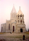 Nagorno Karabakh - Shusha: the Armenian Cathedral of the Holy Saviour - religion - Christianity - photo by M.Torres