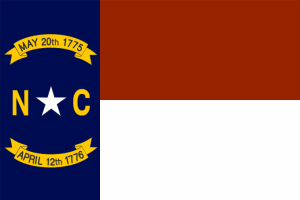 North Carolina flag - United States of America / Estados Unidos / Etats Unis / EE.UU / EUA / USA