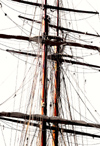 Norway - Oslo: Ship's mast (photo by B.Cain)