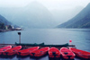 Norway / Norge - Balestrand (Sogn og Fjordane): red boats (photo by Michelle Murphy)