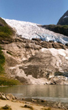Norway / Norge - Jostedalsbreen glaciar (near Fjaerland - Sogn og Fjordane) - (photo by Peter Willis)