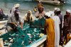 Oman - Seeb / As Sib: fishermen sort the catch (photo by G.Frysinger)