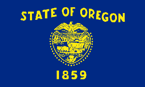 Oregon flag - United States of America / Estados Unidos / Etats Unis / EE.UU / EUA / USA-