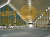 Islamabad, Pakistan: Faisal mosque - 5,000 square meters, for 300,000 faithful - photo by D.Steppuhn