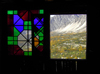Karimabad / Baltit - Northern Areas, Pakistan: window over the village and the Hunza Valley - Baltit fort - KKH - photo by D.Steppuhn
