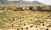 Pakistan - Quetta - Baluchistan / Balochistan: Muslim cemetery and the hills surrounding the city - photo by J.Kaman