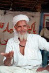 Lahore (Punjab): Muslim man (photo by Juraj Kaman)