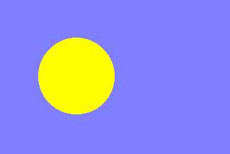 Palau / Belau / ilhas Palau / isla Palau - flag