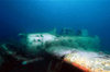 Koror, Palau: Jake Seaplane - Aichi E13A-1 Japanese Navy Seaplane - WWII plane wreck near Meyuns Seaplane Ramp - underwater image - photo by B.Cain