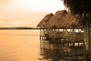 Panama - Bocas del Toro - Restaurant on the water - photo by H.Olarte